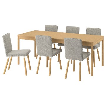 ІКЕА Стіл і 6 стільців TONSTAD / TONSTAD, 595.967.48 - Home Club