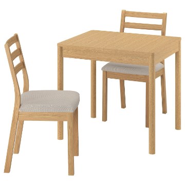 ІКЕА Стіл і 2 стільці TONSTAD / TONSTAD, 095.966.61 - Home Club