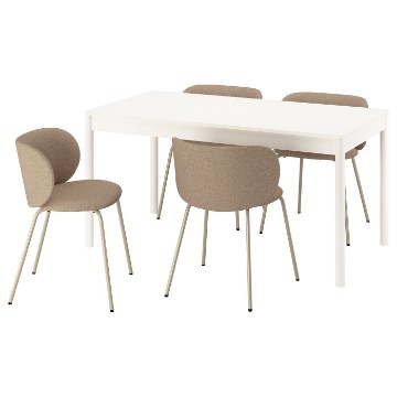 ІКЕА Стіл і 4 стільці TONSTAD / KRYLBO, 395.966.45 - Home Club