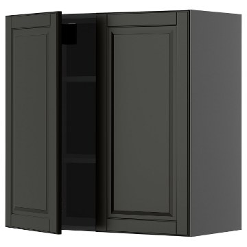 ІКЕА Настінна шафа з полицями METOD МЕТОД, 995.877.61 - Home Club