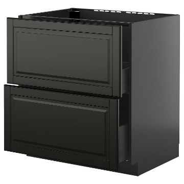 ІКЕА Підлогова шафа + 2 фронт. панелі METOD МЕТОД / KNIVSHULT, 895.877.47 - Home Club