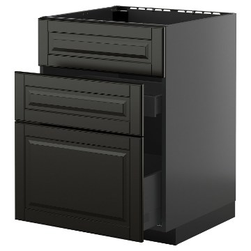 ІКЕА Підлогова шафа + 3 фронт. панелі METOD МЕТОД / KNIVSHULT, 595.893.52 - Home Club