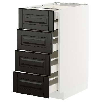 ІКЕА Підлогова шафа 4 фронт. панелі METOD МЕТОД / MAXIMERA МАКСИМЕРА, 495.790.42 - Home Club