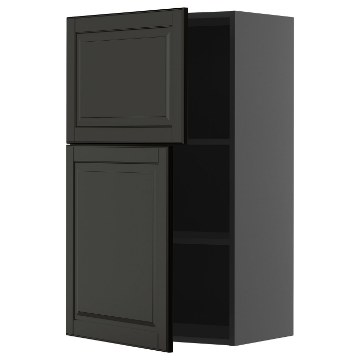 ИКЕА Настенный шкаф с полками METOD МЕТОД, 195.897.21 - Home Club
