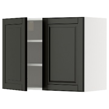ИКЕА Настенный шкаф с полками METOD МЕТОД, 395.786.94 - Home Club