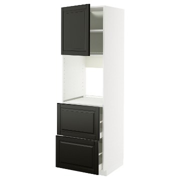 ИКЕА Высокий шкаф для духовки METOD МЕТОД / MAXIMERA МАКСИМЕРА, 295.787.17 - Home Club