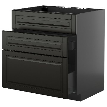 ІКЕА Підлогова шафа + 3 фронт. панелі METOD МЕТОД / KNIVSHULT, 295.897.92 - Home Club