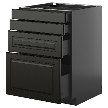 ІКЕА Підлогова шафа 4 фронт. панелі METOD МЕТОД / KNIVSHULT, 495.880.70 - Home Club
