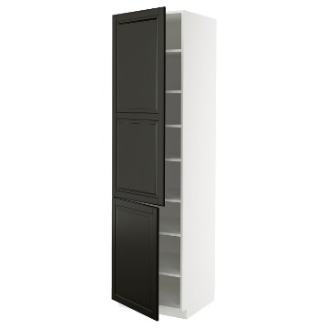 ИКЕА Высокий шкаф с полками METOD МЕТОД, 295.786.56 - Home Club
