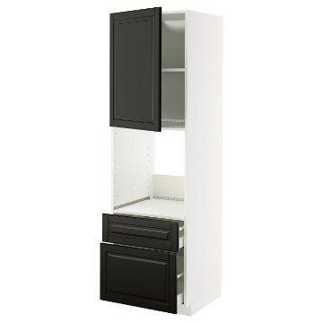 ИКЕА Высокий шкаф для духовки METOD МЕТОД / MAXIMERA МАКСИМЕРА, 495.788.63 - Home Club