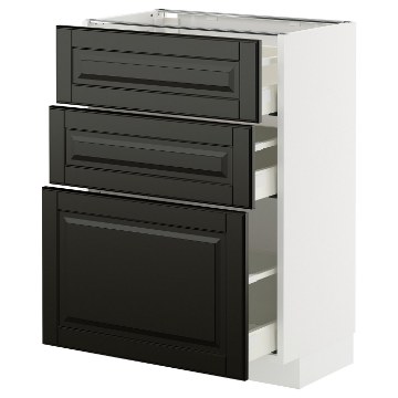 ИКЕА Стойка с тремя ящиками METOD МЕТОД / MAXIMERA МАКСИМЕРА, 395.787.12 - Home Club