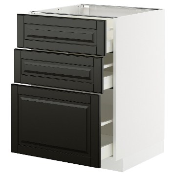 ИКЕА Стойка с тремя ящиками METOD МЕТОД / MAXIMERA МАКСИМЕРА, 095.790.77 - Home Club