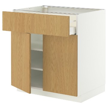 ІКЕА Підлогова шафа з шухлядою METOD МЕТОД / MAXIMERA МАКСИМЕРА, 896.005.79 - Home Club