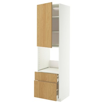 ИКЕА Высокий шкаф для духовки METOD МЕТОД / MAXIMERA МАКСИМЕРА, 396.008.45 - Home Club