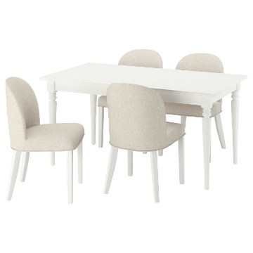 ІКЕА Стіл і 4 стільці ROSENTORP / ROSENTORP, 796.101.40 - Home Club
