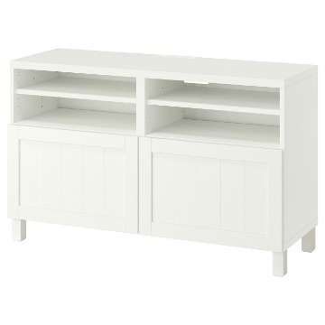 ІКЕА Стіл під телевізор з дверцятами BESTÅ БЕСТО, 495.973.76 - Home Club