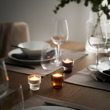 ИКЕА Подсвечник LADUSVALA, 206.059.04 - Home Club
