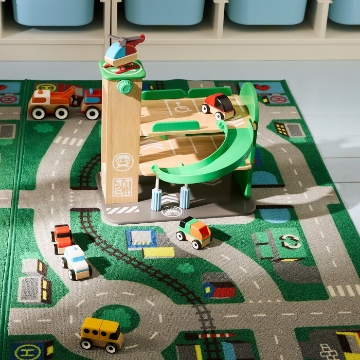 ІКЕА Гараж з автомобілем і вертольотом LILLABO ЛІЛЛАБУ, 805.893.50 - Home Club