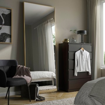 ИКЕА Зеркало HOVET ГУВЕТ, 706.201.72 - Home Club