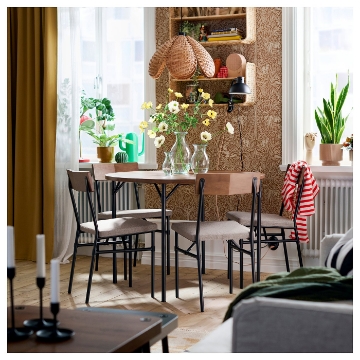 ИКЕА Стол и 4 стула GRÖTÅN / GRÖTÅN, 596.174.30 - Home Club