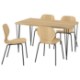 ИКЕА Стол и 4 стула SKÅLSTA, 596.089.92 - Home Club