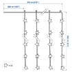 ИКЕА Световой занавес LED STRÅLA СТРОЛА, 605.990.91 - Home Club, изображение 5