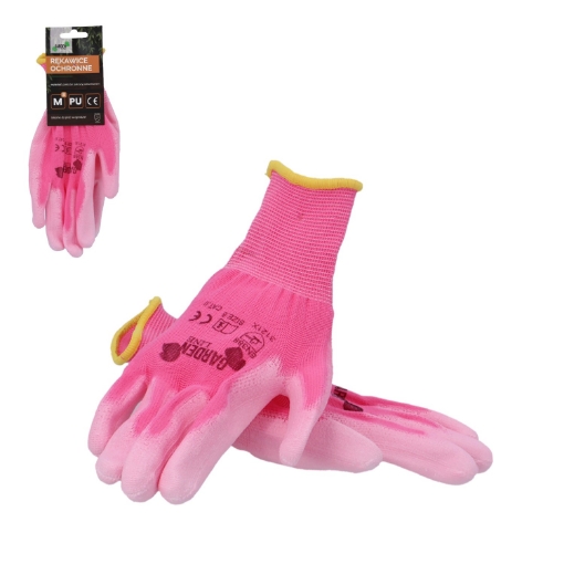 Chomik ЗАХИСНІ РУКАВИЧКИ «8» З ПОЛІЕСТЕРУ, ПОКРИТІ ПОЛІУРЕТАНОМ упаковка = 12, IDA9500 - Home Club