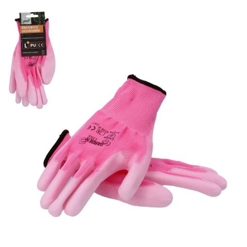 Chomik ЗАХИСНІ РУКАВИЧКИ «9» З ПОЛІЕСТЕРУ, ПОКРИТІ ПОЛІУРЕТАНОМ упаковка = 12, IDA9517 - Home Club