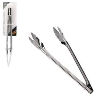 Garden Line Щипцы для гриля из нержавеющей стали, 28 см, BBQ0711 - Home Club