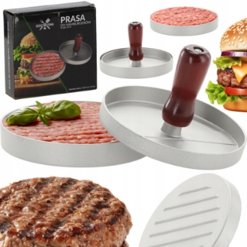 Chomik Пресс для гамбургеров 11,8 x 2 x 7,2 см, BBQ5395 - Home Club