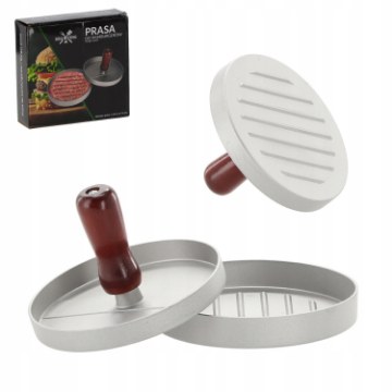 BBQ Meeting Пресс для гамбургеров 11,8 x 2 x 7,2 см, BBQ5395 - Home Club