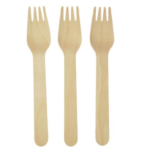 Chomik Kpl.8 Шт. Дерев'Яні Виделки 16 См, ARP7898 - Home Club