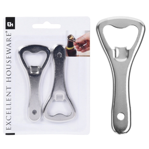 Chomik Kpl.2 Шт Бутылкооткрыватель Металлический 9 См, AMS24630 - Home Club