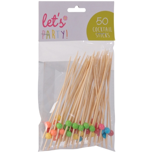 Chomik Kpl.50 Коктейльные Зубовые Палочки 8 См, AMS9485 - Home Club