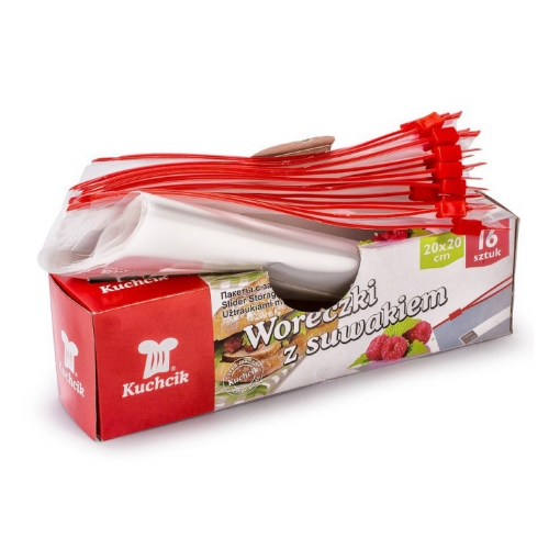 Chomik Мешки Для Замороженных Продуктов С Застежкой-Молнией 20X20 См A"16, AKU5730 - Home Club