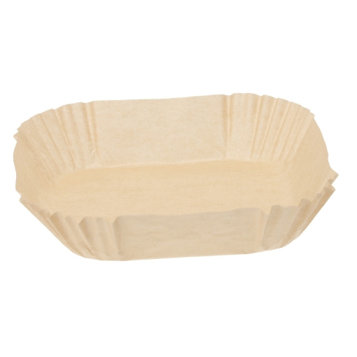 Chomik 50 Вкладов Для Фритюрницы Без Жира, Бумажные, Квадратные, 16 X 4,5 См, FRY2565 - Home Club