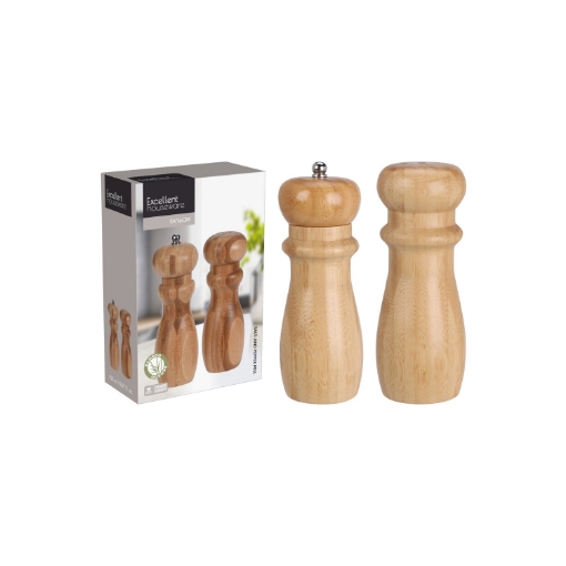 Chomik Kpl. Молочка Для Перца/Соли Бамбук, AMS28202 - Home Club