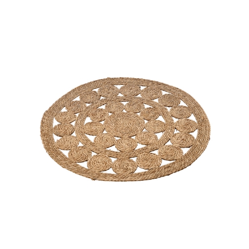 Chomik Круглый коврик 80 см из морской травы, LIS9258 - Home Club