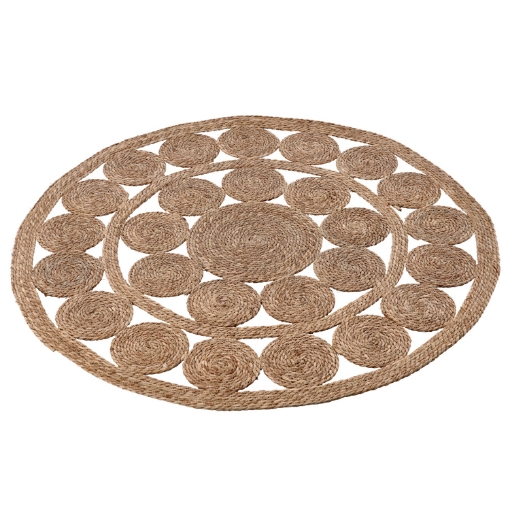 Chomik Круглый коврик 120 см из морской травы, LIS9272 - Home Club