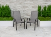 Garden Line Набор из 2 садовых стульев, серый, 54 x 72 x 96, NEO9917 - Home Club