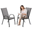 Garden Line Набор из 2 садовых стульев, серый, 54 x 72 x 96, NEO9917 - Home Club, изображение 3