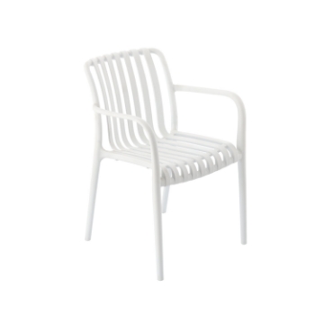 Garden Line Садовое Кресло 45,5 x 57 x 45 / 81 См Белое, FAT8656 - Home Club