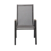 Garden Line Сталеве Садове Крісло Kd Polywood 72,5 x 54 x 92,5 См Сіре, RIT9521 - Home Club, зображення 4