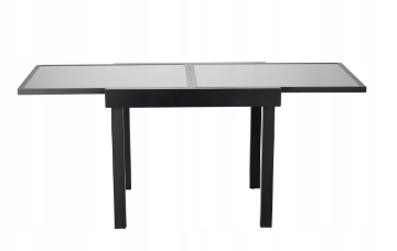 Garden Line Алюмінієвий розкладний стіл «Oliver» 90/180 x 90 x 75,5 см, SUR0398 - Home Club