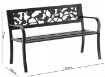 Garden Line Скамейка для сада 125 x 53 x 77 см, MEB2927 - Home Club, изображение 12