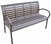 Garden Line Скамейка для сада 125 x 60 x 80, темная, MEB5842 - Home Club, изображение 5