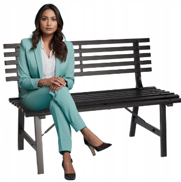 Garden Line Скамейка для сада 110 x 55 x 76 см, MEB0827 - Home Club