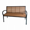 Garden Line Скамейка для сада 125 x 60 x 80 см, коричневая, MEB0865 - Home Club, изображение 3