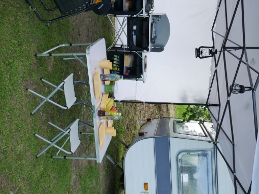 Garden Line Туристический Набор (Стол + 4 Стулья) 120 x 60 x 70 См, OXE8211 - Home Club