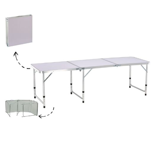 Garden Line Складной туристический стол 180X60X70 см, OXE8242 - Home Club